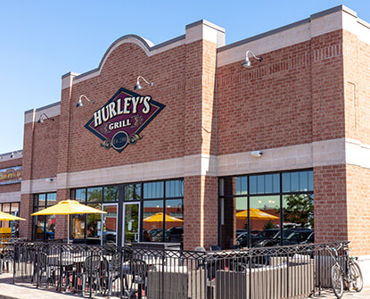 Front patio of Hurley’s Grill in Stittsville